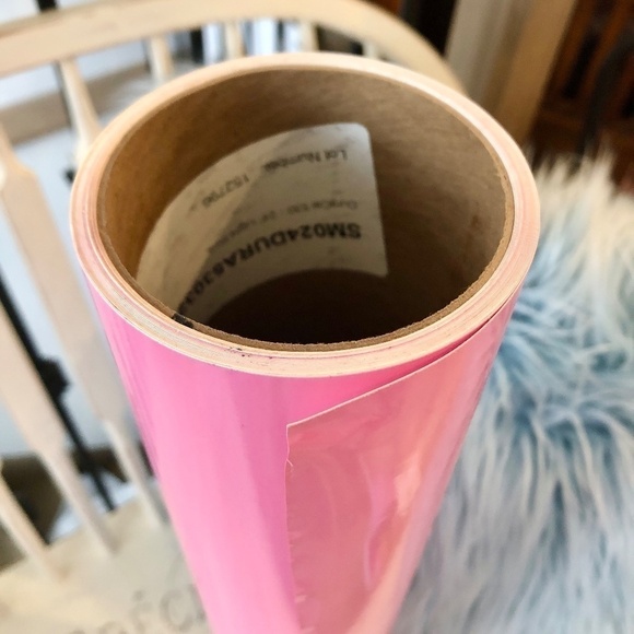 Permanent, Vinyl Roll, Pink, Sign Vinyl, Large, 24 Inches Wide x 18 Feet Long - Picture 2 of 7